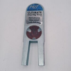 APT ULTIMATE POOL CUE TIP‎ SHAPER  5 N 1 TIP TOOL USA MADE